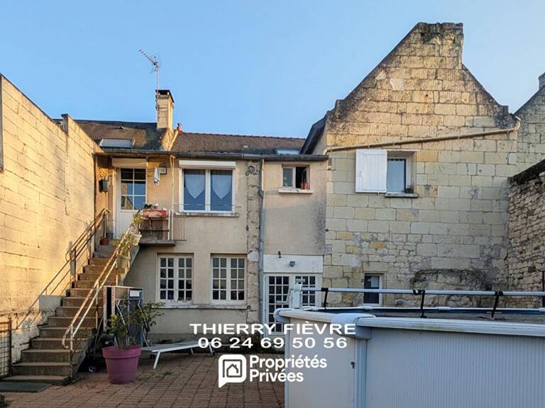 Chouzé Sur Loire 37140  Coeur de village Maison de 139 m2  6 pièces  4 chambres  dépendance jardin — photo 1