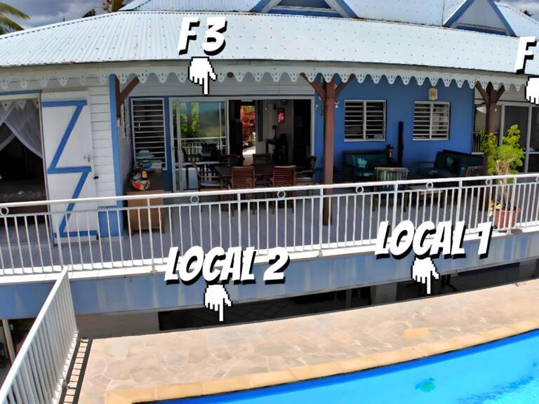 Villa F11 de 445 m2 PISCINE vue mer au Trois Ilets — photo 1