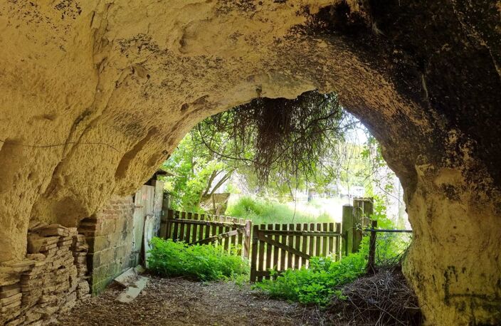 MAISON DE VILLAGE ET SES CAVES CHAMPIGNONNIÈRES — photo 2