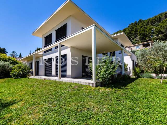 Vente, maison d'architecte sur les hauteurs de Beaumes-de-Venise — photo du bien