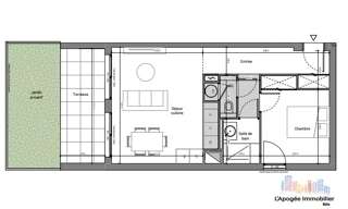 Appartement 2 Pièces 48 m² à vendre à Uzès (30700)