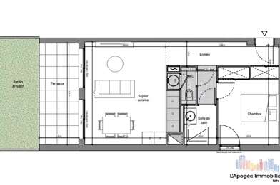 Appartement 2 pièces 255000 €