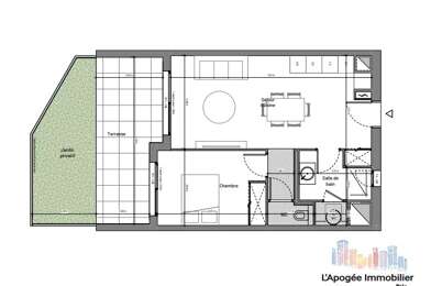 Appartement 2 pièces 250000 €