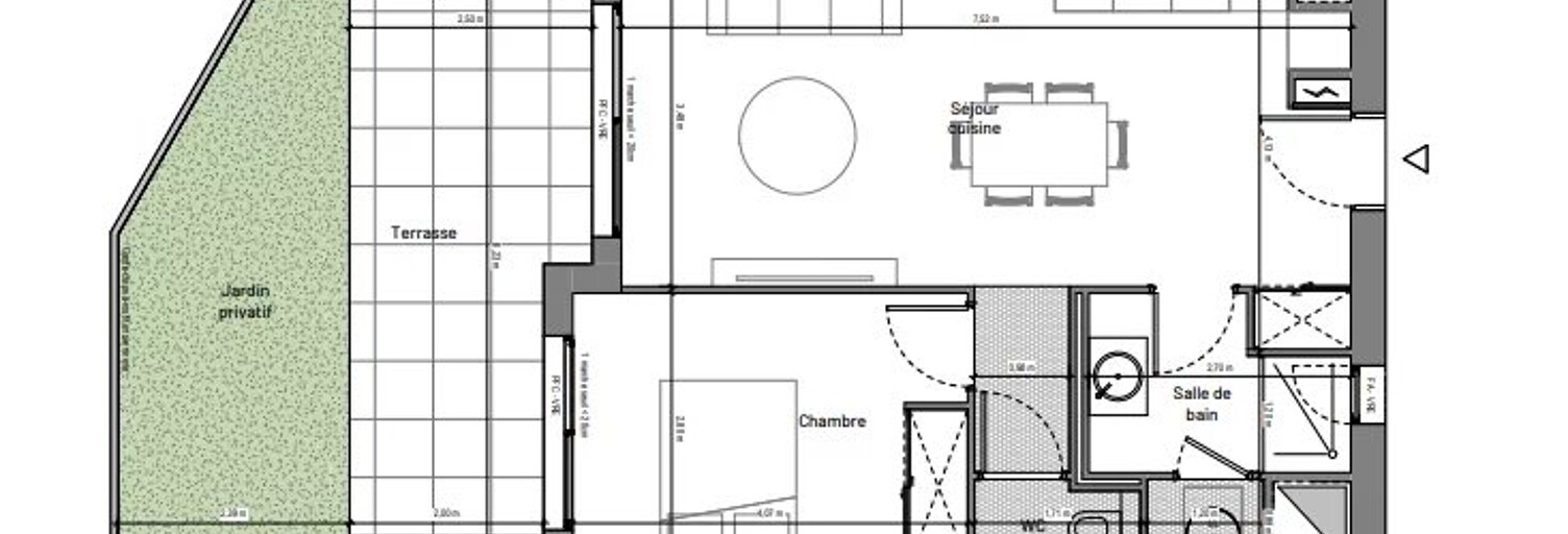 Appartement 2 Pièces 46 m² à vendre à Uzès (30700)