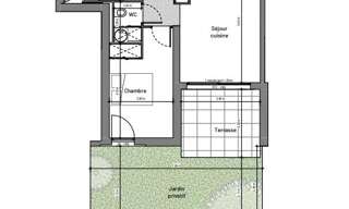 Appartement 2 Pièces 42 m² à vendre à Uzès (30700)