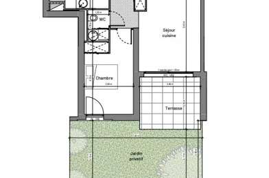 Appartement 2 pièces 250000 €
