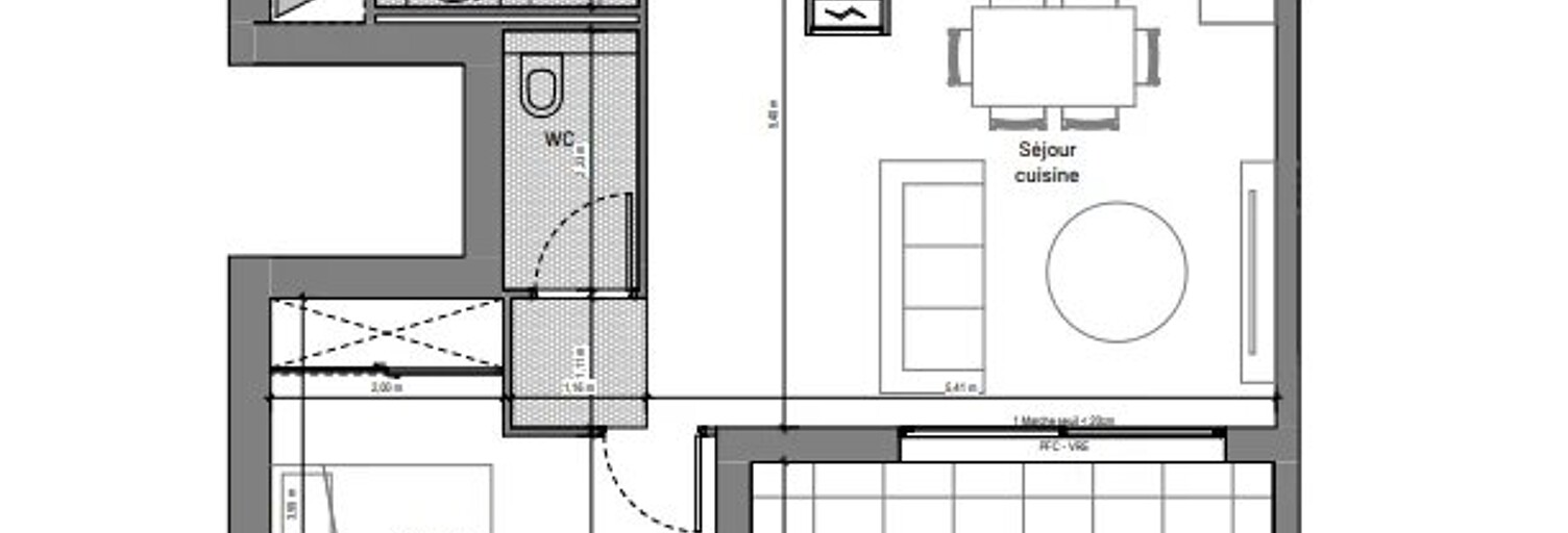 Appartement 2 Pièces 48 m² à vendre à Uzès (30700)