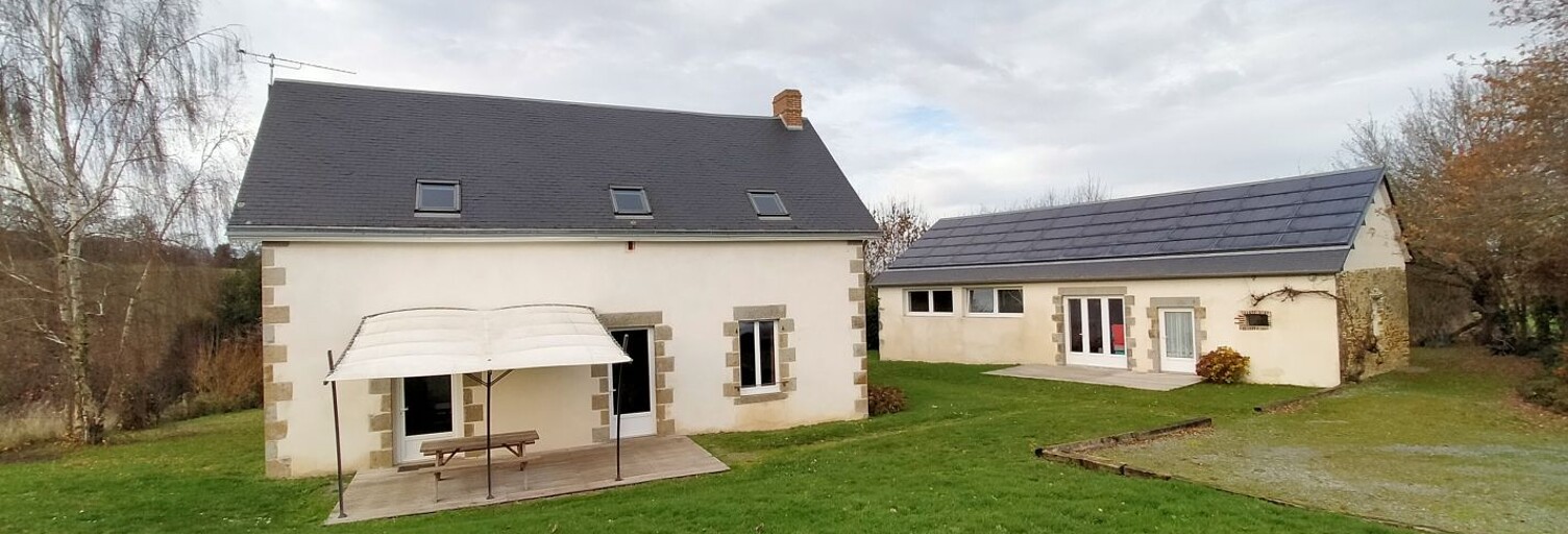 Maison 7 Pièces 166 m² à vendre à Saint-Germain-de-Coulamer (53700)