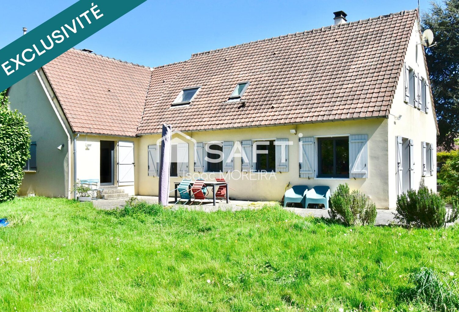 Propriété 5/6 chambres avec grand jardin, sous-sol et garage — photo 1