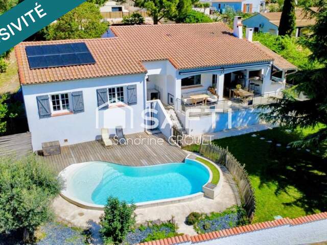 MAGNIFIQUE VILLA PLAIN PIED de 180m² avec VUE DÉGAGÉE — photo du bien