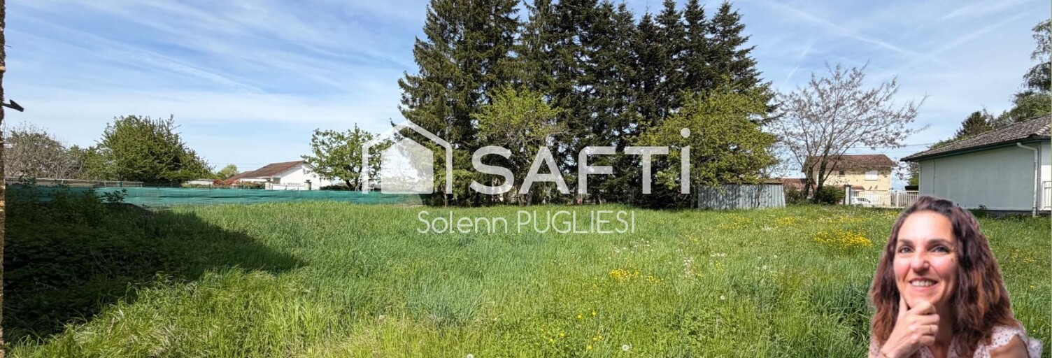 Terrain  807 m² à vendre à Brézins (38590)