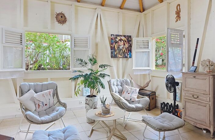 Villa atypique avec studio, piscine et jardin tropical  Pointe du Boutk — photo 4