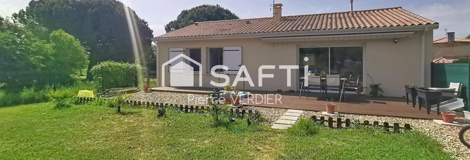 Maison 4 Pièces 89 m² à vendre à Mombrier (33710)