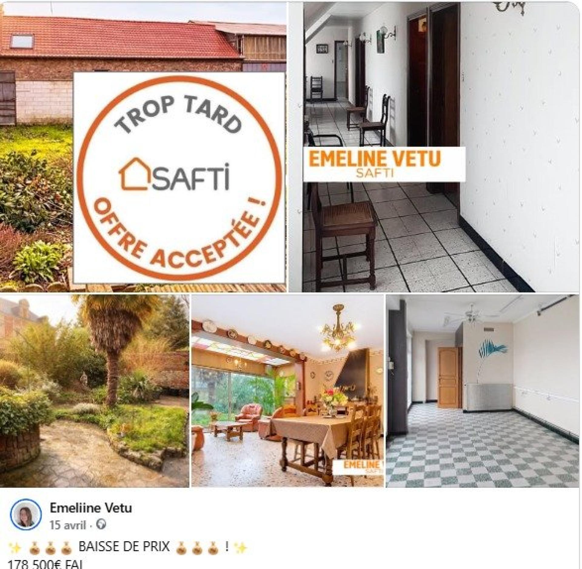 Agence immobilière de SAFTI