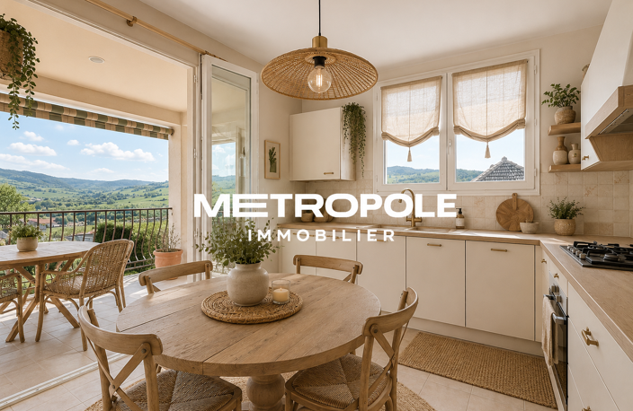 Maison individuelle au calme avec terrain plat, terrasse et — photo 4