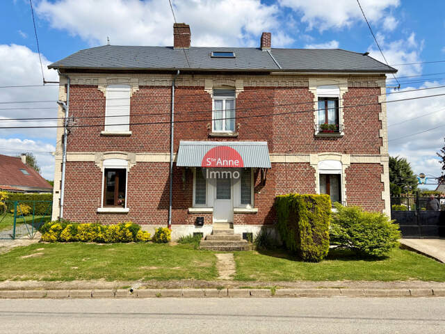 FLAUCOURT - MAISON MITOYENNE - 57m2 - 2 CHAMBRES - JARDIN — photo du bien