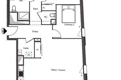 Appartement 4 pièces 237000 €