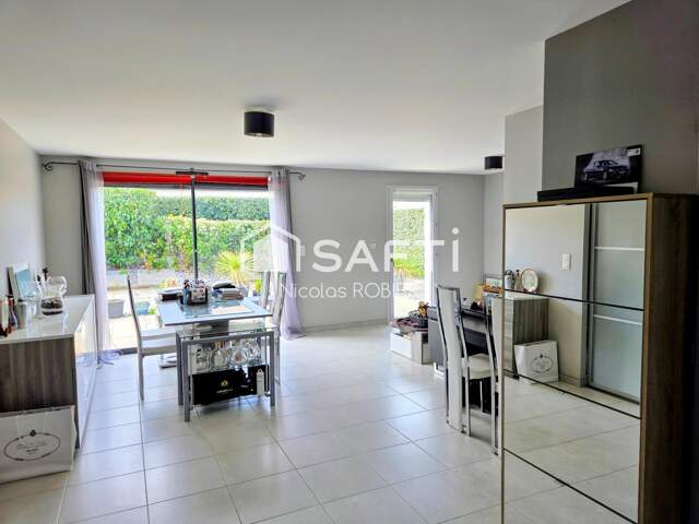 Plain pied deux chambres, garage, jardin, énergie B!! — photo du bien