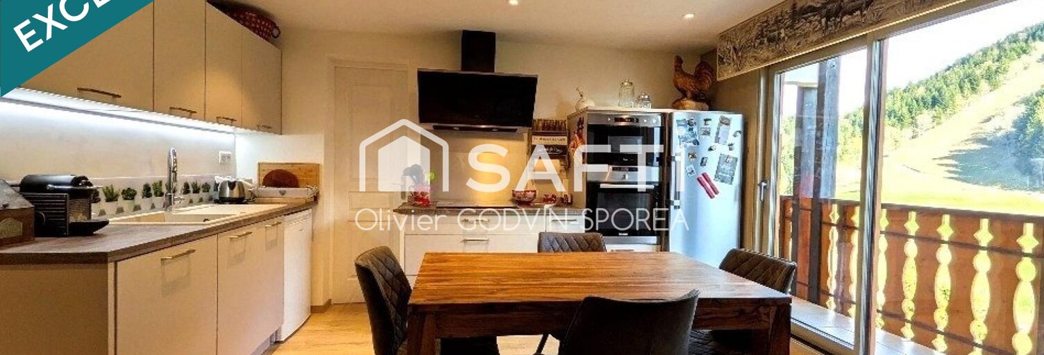 Appartement 4 Pièces 59 m² à vendre à Le Biot (74430)
