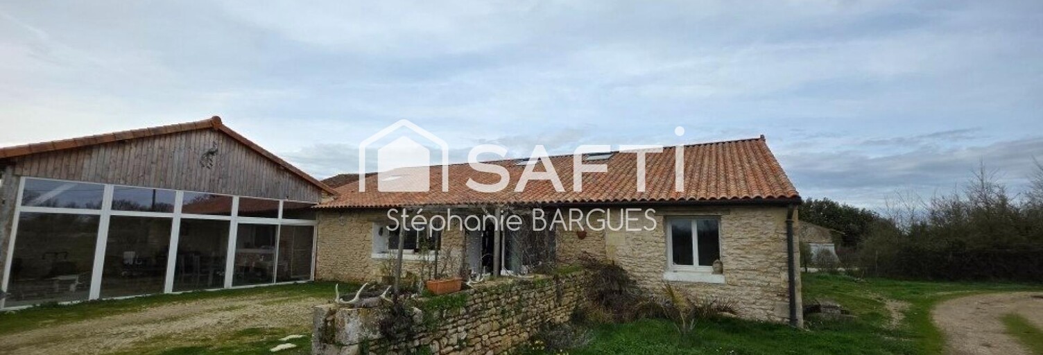 Maison 6 Pièces 220 m² à vendre à Saint-Maurice-la-Clouère (86160)