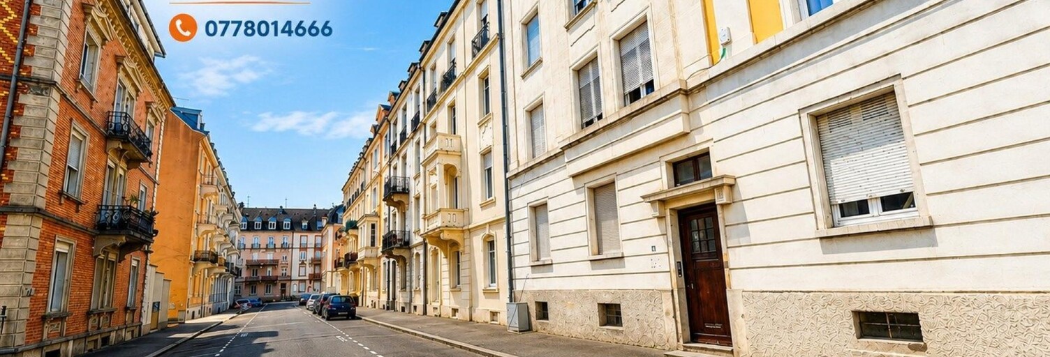 Appartement 3 Pièces 57 m² à vendre à Mulhouse (68100)