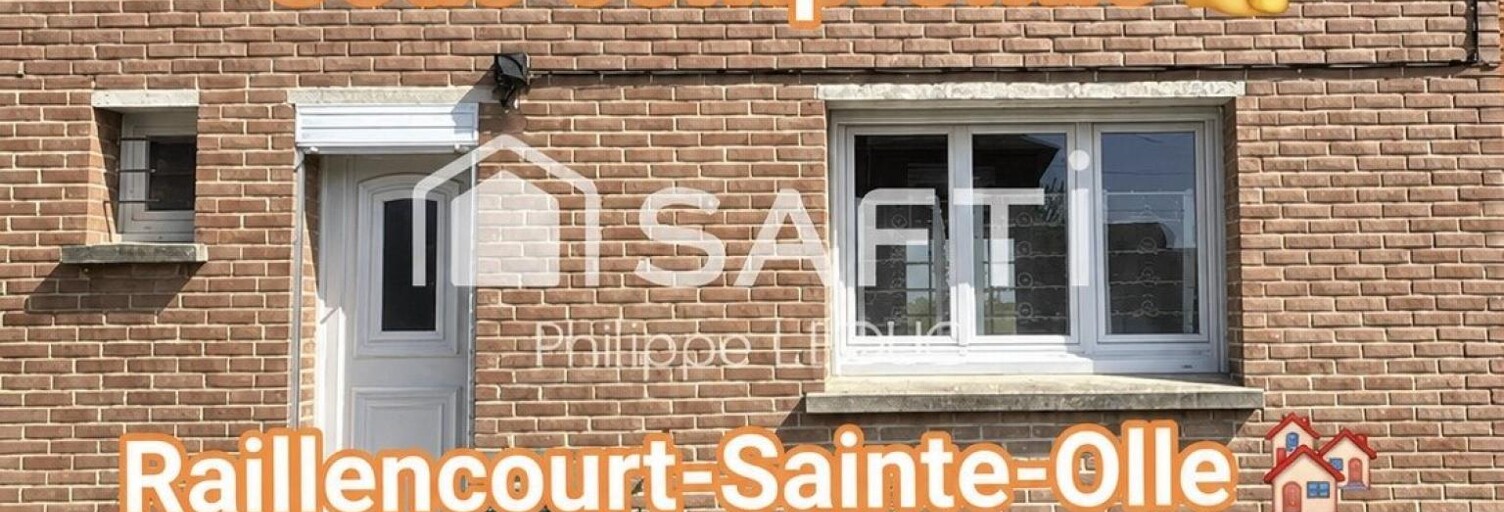 Maison 5 Pièces 78 m² à vendre à Raillencourt-Sainte-Olle (59554)