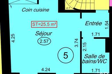Appartement 1 pièces 200000 €