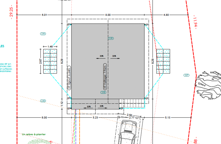Vente Terrain à bâtir 580 m&sup2; — photo 2