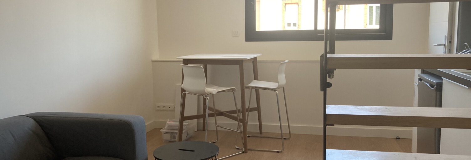 Appartement 1 Pièce 22 m² à louer à Toulouse (31000)