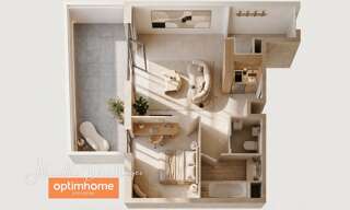 Appartement 2 Pièces 43 m² à vendre à Montpellier (34070)
