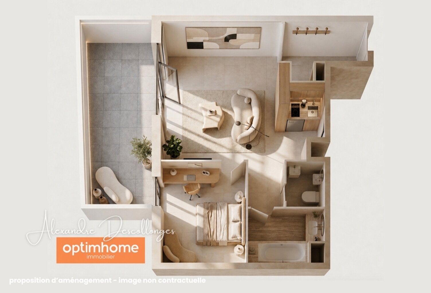 Montpellier - Appartement 2 pièces – 4ᵉ étage avec ascenseur — photo 1