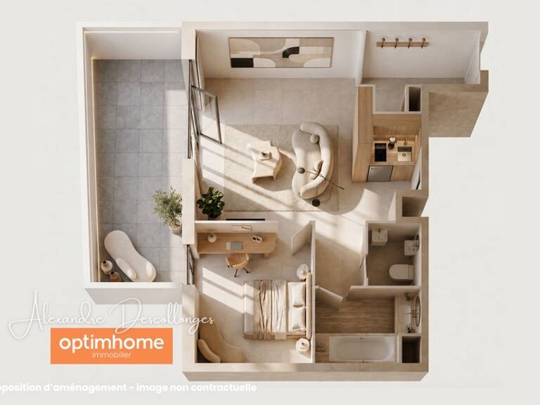 Montpellier - Appartement 2 pièces – 4ᵉ étage avec ascenseur — photo 1