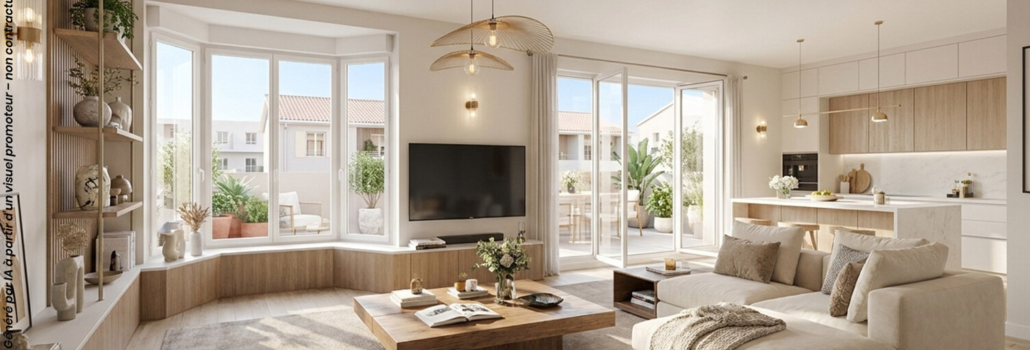 Appartement neuf T2, T3, T4, T5 Pièce 40 à 90 m² à vendre à Tarare (69170)