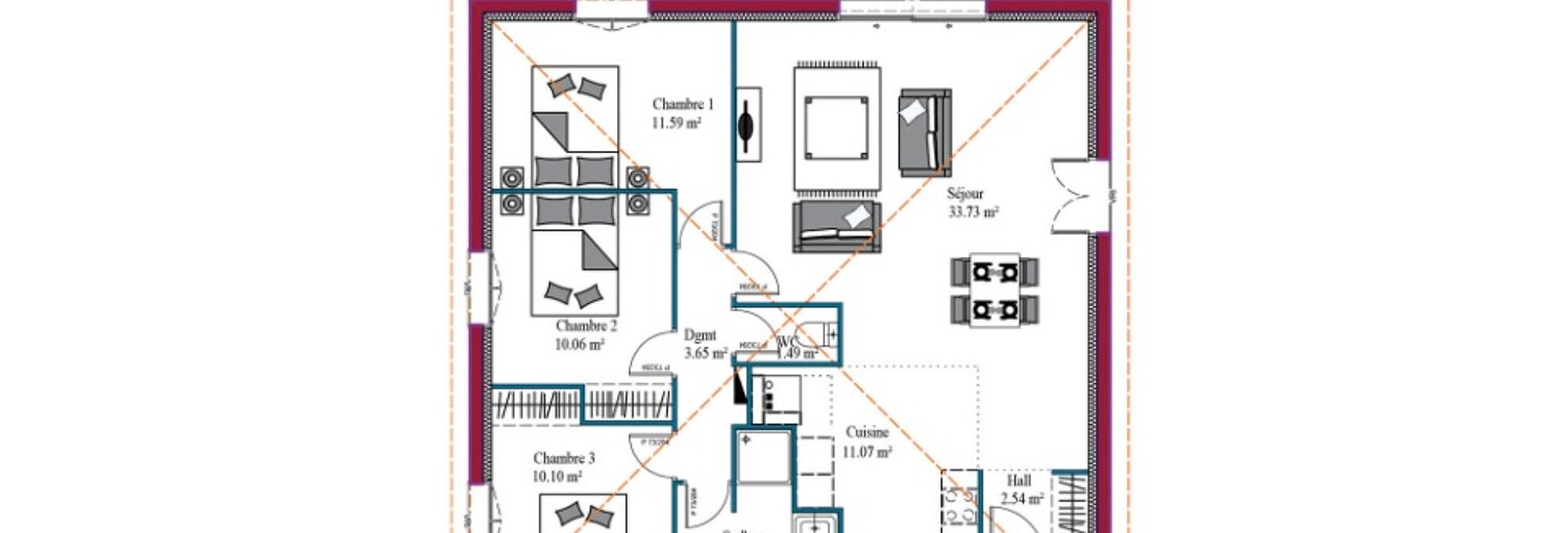Maison 4 Pièces 85 m² à vendre à Landiras (33720)