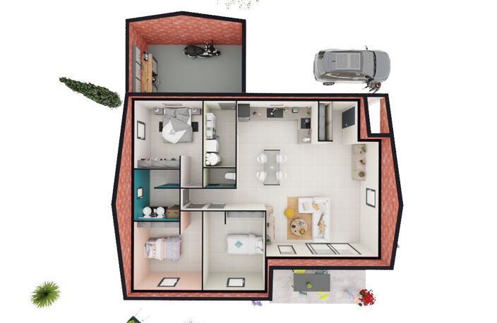 À vendre – Maison de Plain-Pied - 3 chambres à Viviers (07220) — photo 2