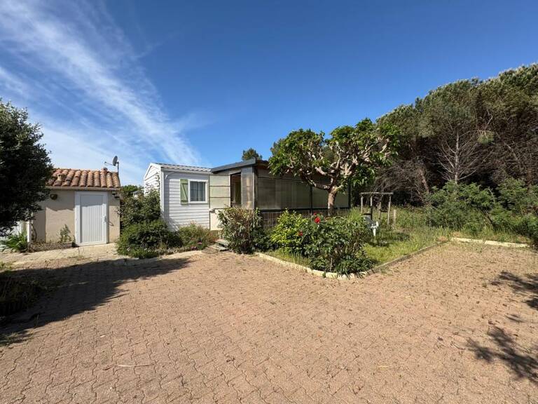 Terrain de loisir avec mobil home — photo 1