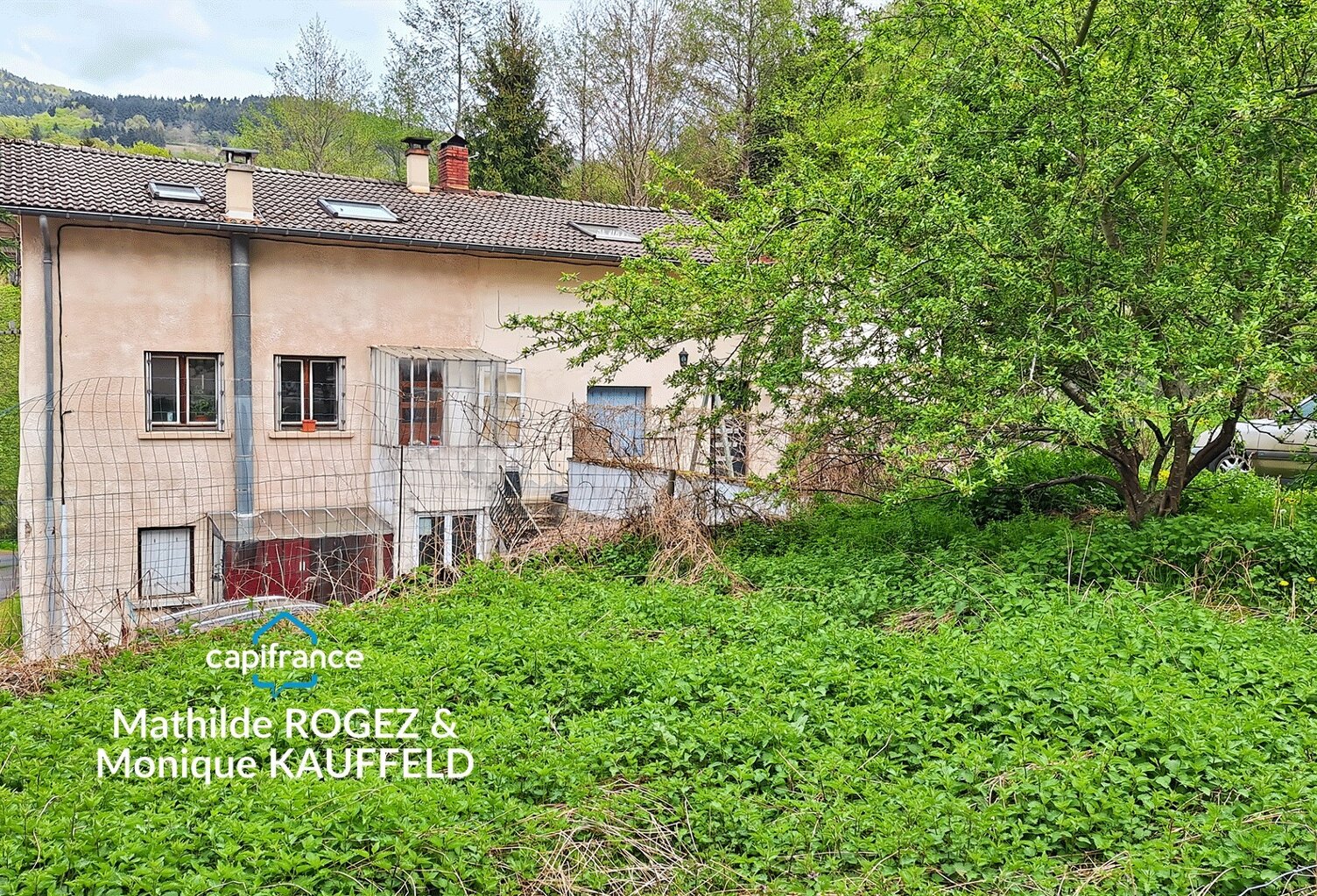 Immeuble à vendre SAINT MARTIN DES OLMES (63) 4 appartements avec 1,2 hectare de terrain — photo 1