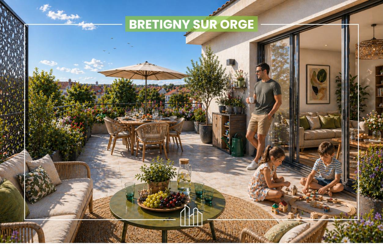 Appartement  T3 à vendre Brétigny-sur-Orge 91220