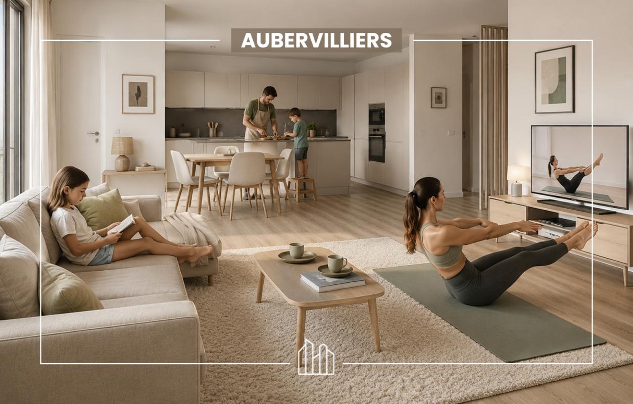 Appartement  T4 à vendre Aubervilliers 93300