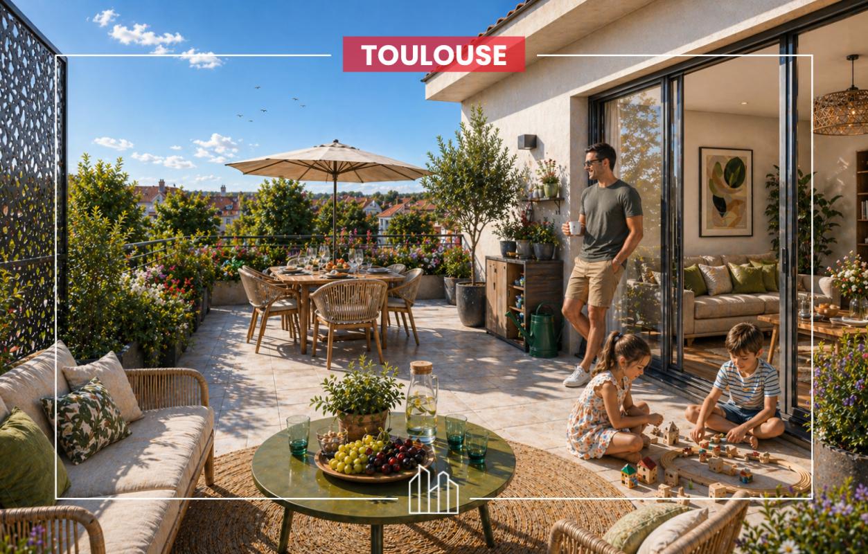 Appartement  T4 à vendre Toulouse 31500