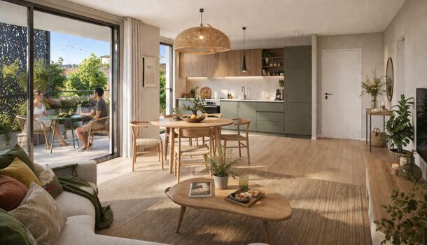 Appartement 2 pièces  à vendre Toulouse 31500