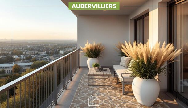 Appartement 3 pièces  à vendre Aubervilliers 93300