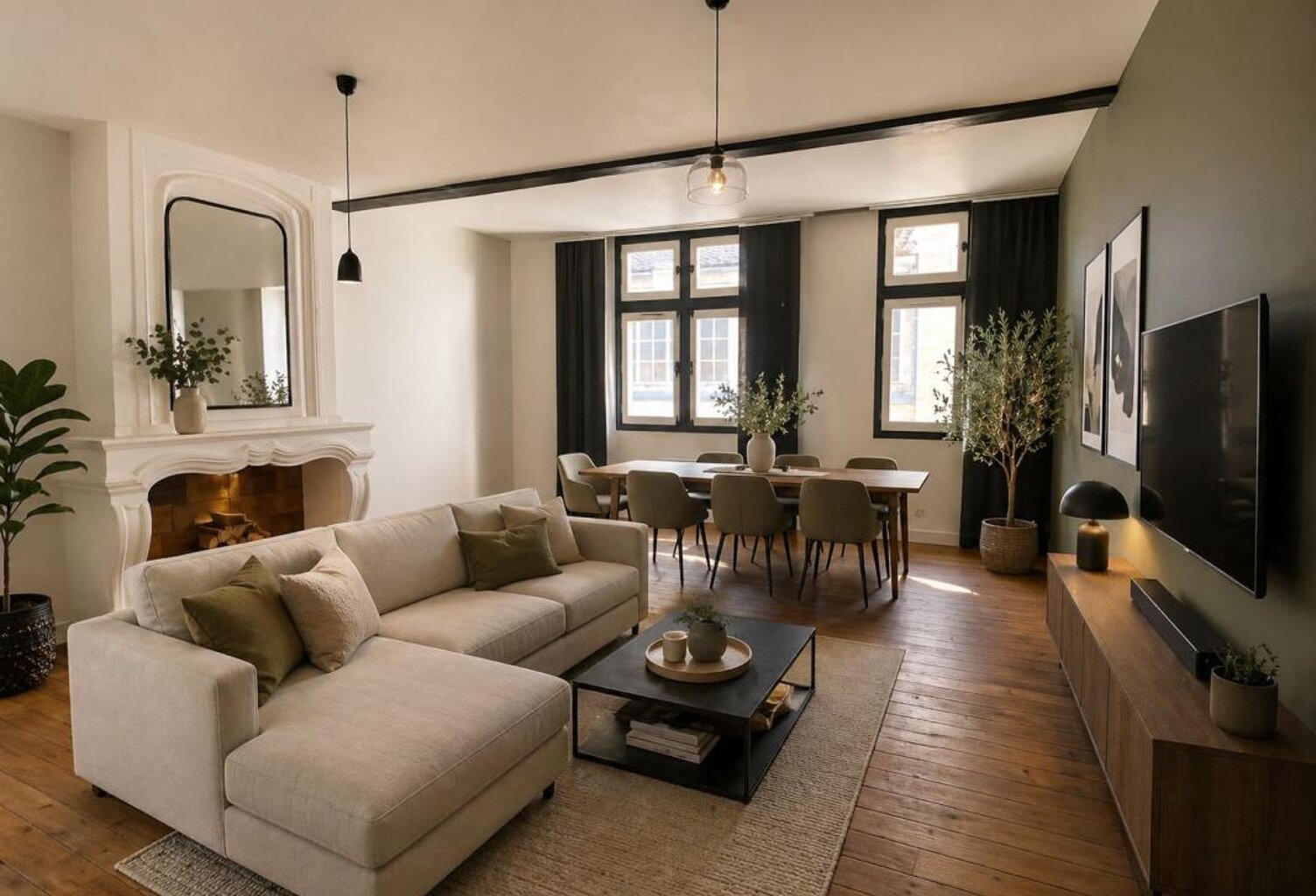 Grand T2 Proche Place Pey Berland dans immeuble en Pierre — photo 1