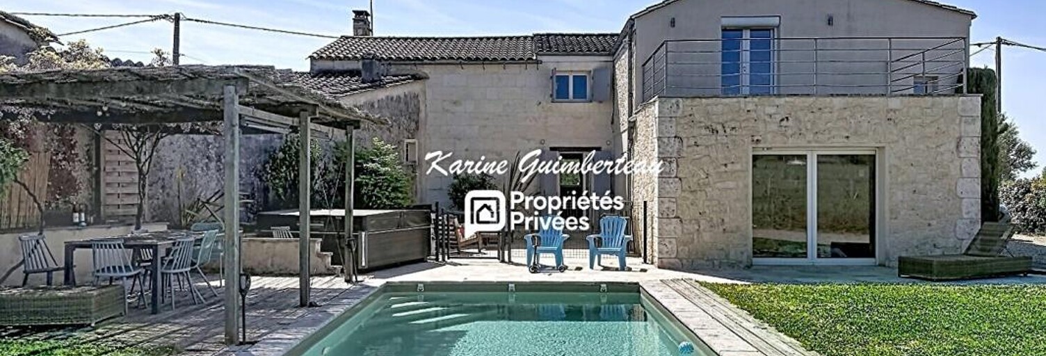 Maison 5 Pièces 146 m² à vendre à Fronsac (33126)