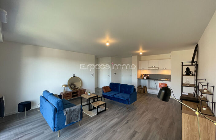 APPARTEMENT AVEC BALCON - DOUBLE STATIONNEMENT - 2 CHAMBRES - ROUEN RIVE DROITE - 65 m² — photo 4