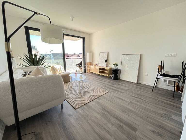 APPARTEMENT T2 - BALCON - PARKING PRIVATIF - RESIDENCE SECURISEE - SOTTEVILLE LES ROUEN - 40,74 m² — photo 1