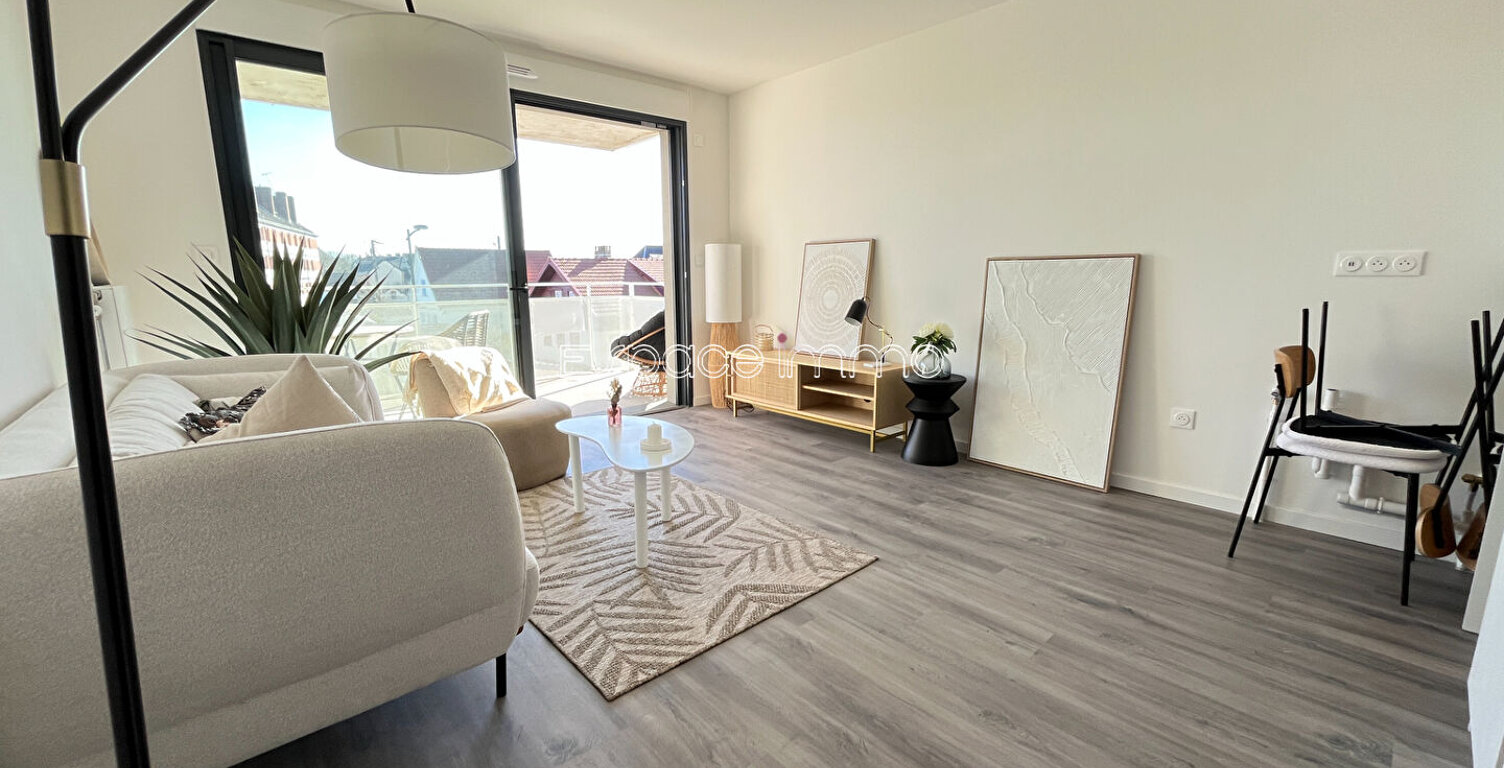 APPARTEMENT T2 - BALCON - PARKING PRIVATIF - RESIDENCE SECURISEE - SOTTEVILLE LES ROUEN - 40,74 m² — photo 1
