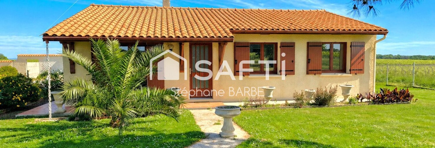 Maison 6 Pièces 113 m² à vendre à Valeyrac (33340)