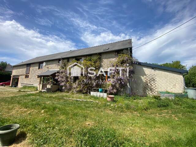 Maison + gîte, 7 chs, terrain de 11 820 m², Lassay les Châteaux — photo du bien