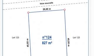 Terrain  827 m² à vendre à Monteils (82300)